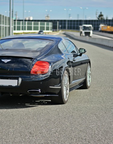 - DIFFUSER TILL STÖTFÅNGARE BAK - Bentley Continental GT 2009-2012 - "Black Edition" (3-Parted)