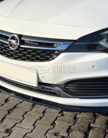 - FRONT BUMPER DIFFUSER - Opel Astra K - OPC Line - "MT Sport" (2015-Up)