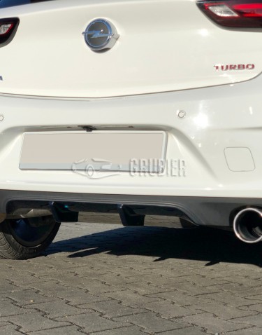 - BAGKOFANGER DIFFUSER - Opel Astra K - OPC Line - "MT Sport / 3-Parted Rear Diffuser" (2015-Up)
