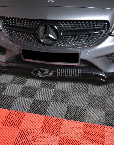 - FRONT BUMPER LIP - Mercedes C-Klasse AMG-Line - "GT4" 