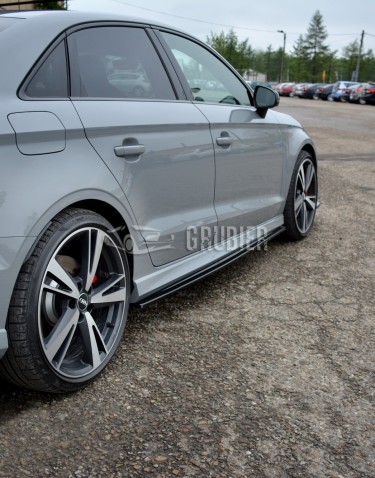 - SIDE SKIRT DIFFUSERS - Audi RS3 8V - "GT Sport" (Sedan)