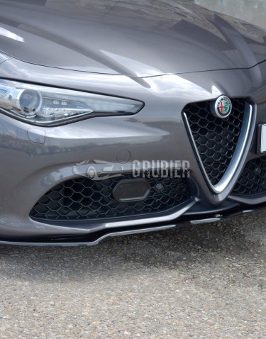 - FRONTFANGER DIFFUSER - Alfa Romeo Giulia (952) Q4 Veloce - "MT Sport" (2016-Up)