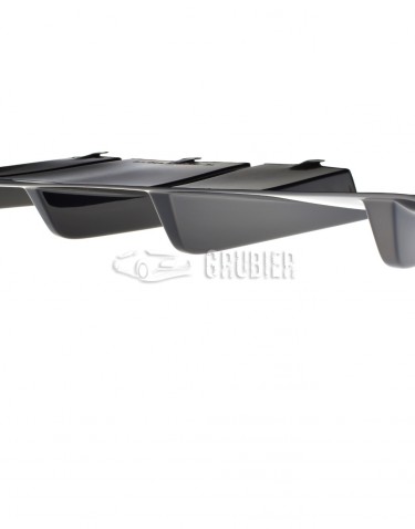 - REAR BUMPER LIP - Tesla Model X - "GT2 / Black Edition - Center" (2015-)