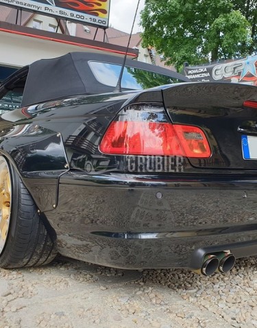 - FENDER FLARES - BMW 3 E46 - "M3 Pandem Look / With Fenders" (Coupe & Cabrio)