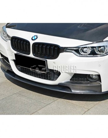 - KJOL TILL STÖTFÅNGARE FRAM - BMW 3-Series F30 / F31 M-Sport - "M-Performance Look / Carbon" (Sedan & Touring)