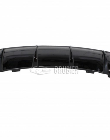 - REAR BUMPER LIP - Mercedes CLA X117 / C117 - "CLA45 Facelift Look - Black"