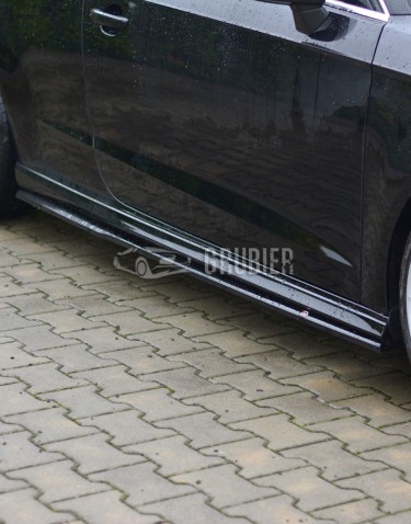 - SPLITTERY POD PROGI - Audi S3 / S-Line 8V - "Grubier Evo" (3 Door)