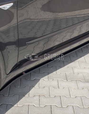 - SIDE SKIRT DIFFUSERS - BMW X5 - E70 M-Sport - "GT1" (LCI, Facelift)