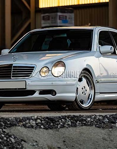 - FRONT BUMPER - Mercedes E-Klasse W210 / S210 Facelift - "AMG E55 Look" (Sedan & Wagon)