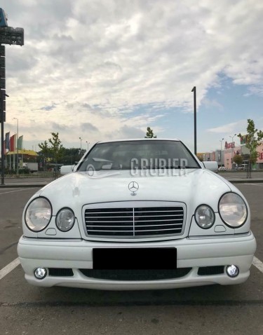 - FRONT BUMPER - Mercedes E-Klasse W210 / S210 - "AMG E55 Look" (Sedan & Wagon)