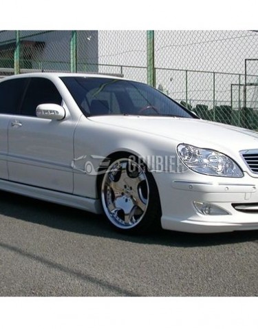 - FRONT BUMPER - Mercedes S W220 - "W Style" (1999-2003)