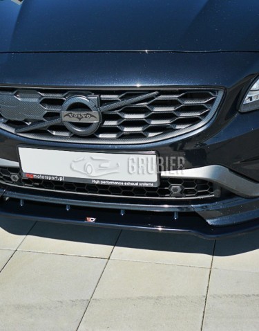 - FRONTFANGER DIFFUSER - Volvo S60 & V60 Polestar Facelift - "MT Sport" (2013-20--)