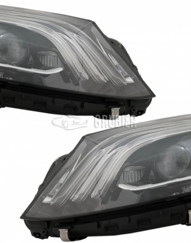 - HEADLIGHTS - Mercedes S W222 / S222 AFS - "LED Facelift Conversion"