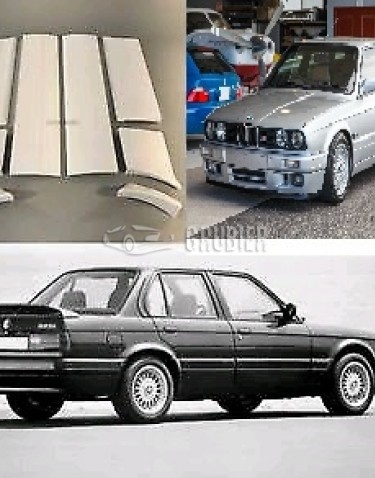 - DØRPANELER - BMW 3-Serie E30 - "M-Tech Look" (Sedan & Touring)