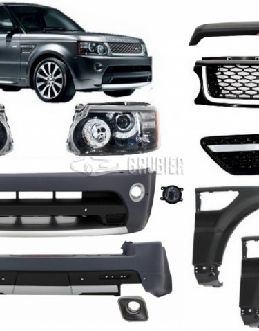 *** KJOLPAKET / PAKETPRIS *** Range Rover Sport - "Autobiography Facelift Look / With Headlights & Grilles"