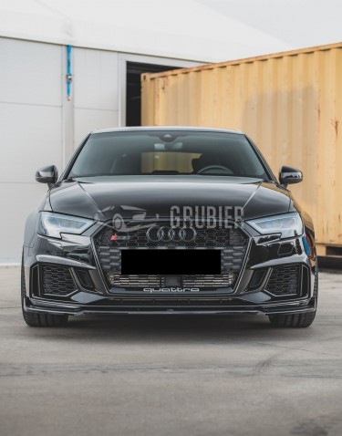 - SPLITTER ZDERZAKA PRZOD - Audi RS3 8V - "R3" (Sedan & Sportback)