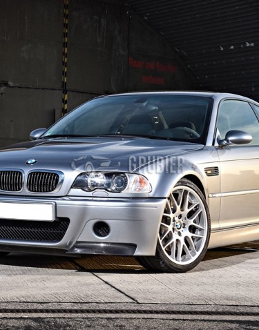 *** PAKIET / BODY KIT *** BMW 3 E46 - "M3 CSL Look / With Carbon Splitter" (Coupe & Cabrio)