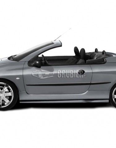 - SIDE SKIRTS - Peugeot 206 CC - "RS-T"