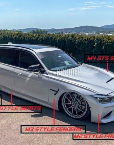 *** BODY KIT / PACK DEAL *** BMW 3-Series F31 - "M2-4GTS-Performance / With Hood & Fenders -O--O-" (Touring)