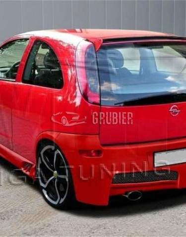 - REAR BUMPER - Opel Corsa C - "Grubier Evo" v.1