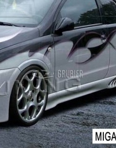 - SIDE SKIRTS - Opel Corsa C - "Grubier Evo" v.3