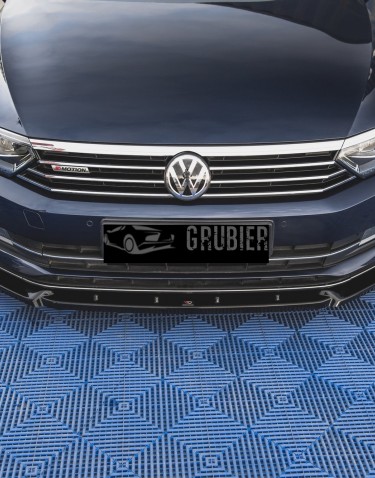 - FRONT BUMPER LIP - VW Passat B8 Standard Version - "MT-T" (Sedan & Variant - 2015-20--)