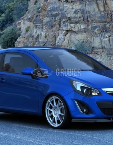 - FRONTFANGER DIFFUSER - Opel Corsa D - "MT Edition 2" (2011-2014)