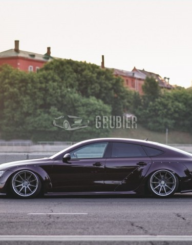 - FENDER FLARES - Audi A7 / S7 & RS7 C7 - "Silverstone Wide Body"