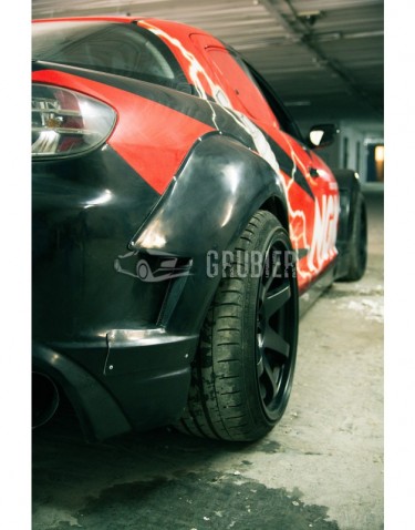 - FENDER FLARES - Mazda RX8 - IM Series (+60mm)