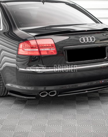 - DIFFUSER TILL STÖTFÅNGARE BAK - Audi S8 D3 - "Black Edition / 3-Parted" (2006-2010)