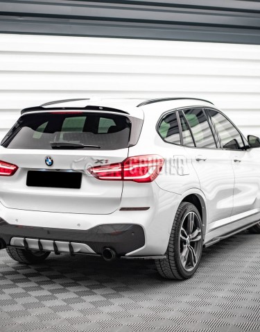 - BAGKOFANGER DIFFUSER - BMW X1 F48 M-Sport - "GT1 / 3-Parted"