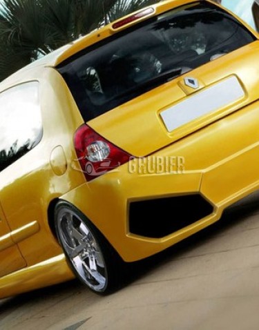 - REAR BUMPER - Renault Clio MK2 - "T-Style" v.2