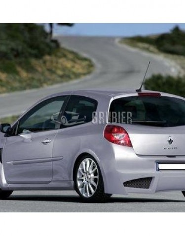 - REAR BUMPER - Renault Clio MK3 - "T-Style"