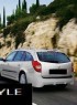 - REAR BUMPER - Renault Laguna MK2 - "T-Style 2" (Wagon)