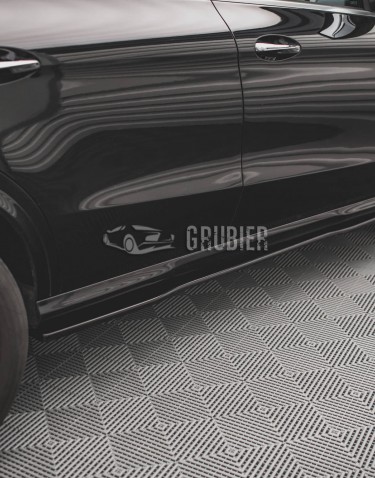 - SPLITTERY POD PROGI - Mercedes GLE63 AMG W166 / C292 - "Dark Series"