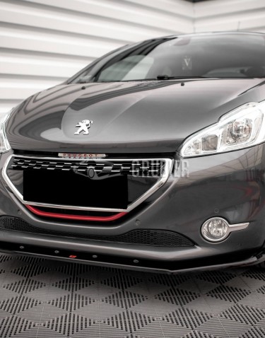 *** KOMPLET SPLITTEROW *** Peugeot 208 GTI - "Black Edition" (2013-2015)