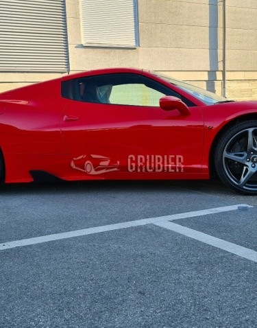- SIDE SKIRTS - Ferrari 458 - "Speciale Look"