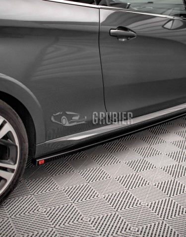 - SIDE SKIRT DIFFUSERS - Peugeot 208 GTI - "Black Edition" (2013-2015)