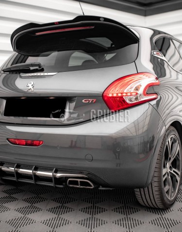 - DIFFUSER TILL STÖTFÅNGARE BAK - Peugeot 208 GTI - "TrackDay" (2013-2015)