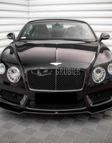 - FRONT BUMPER DIFFUSER - Bentley Continental GT V8 - "Black Edition" (2014-2016)
