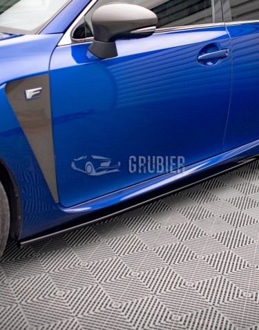 - SIDE SKIRT DIFFUSERS - Lexus GS F MK4 - "Black Edition" (Facelift, 2015-)