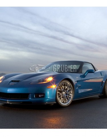 - FRONT BUMPER LIP - Chevrolet Corvette C6 Z06 - "ZR1 Look"