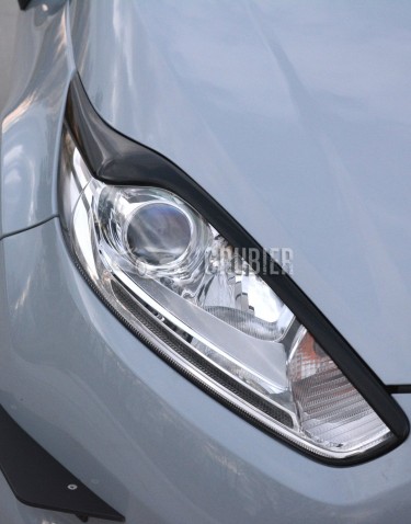 - EYEBROWS - Ford Fiesta MK7, Facelift - "Black Edition"