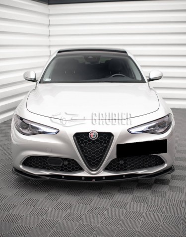 - FRONTFANGER DIFFUSER - Alfa Romeo Giulia Sport (952) - "Black Edition 2" (2015-Up)