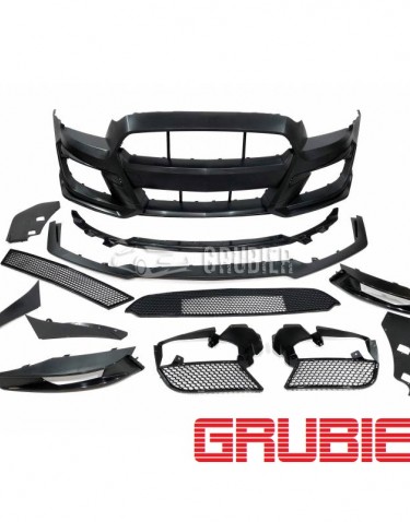 - FRONT BUMPER - Ford Mustang MK5 - "GT500 MK6 Look" (2010-2014)