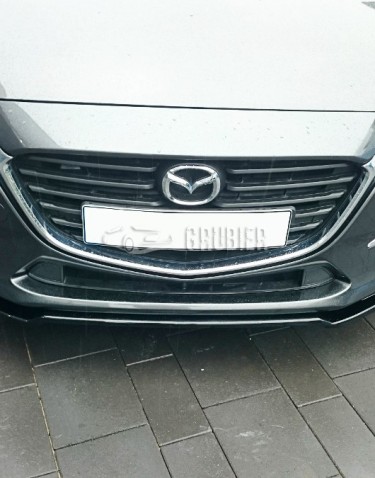 - FRONTFANGER DIFFUSER - Mazda 3 Facelift - "Black Edition"