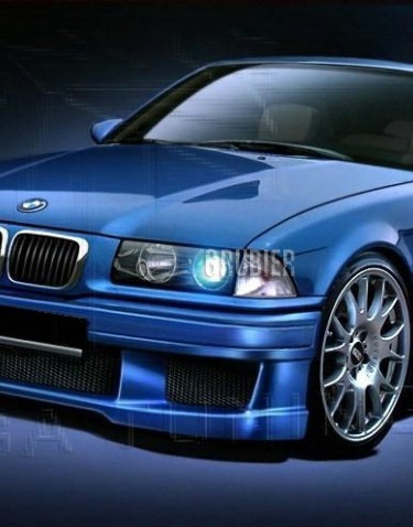 - FRONT BUMPER - BMW 3 Serie E36 - "Grubier Evo 1" (Sedan / Touring / Coupe / Cabrio & Compact)