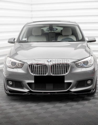 - DIFFUSER TILL STÖTFÅNGARE FRAM - BMW 5 Gran Turismo F07 M-Sport - "Black Edition"