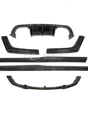 *** CARBON KIT / PACK PRICE *** BMW F82 / F83 M4 - "CS Style 2 / With Carbon Rear Corners" (Carbon)
