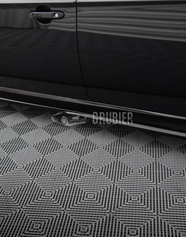 - SIDE SKIRT DIFFUSERS - Ford Mondeo ST-Line MK4 - "Black Edition"